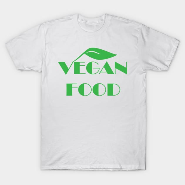 Vegan Food T-Shirt by JevLavigne